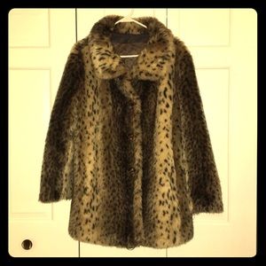 Vintage faux fur coat